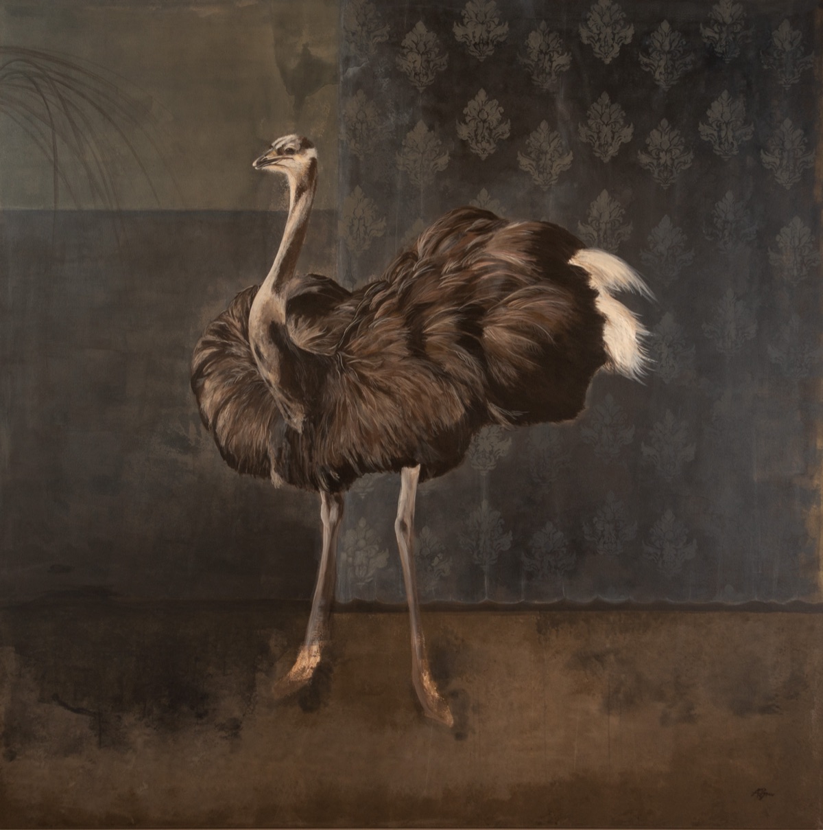 Claudette die Primaballerina – Gemälde von Andrea Brun